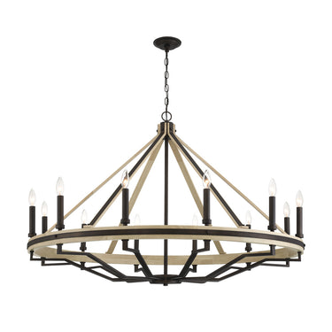 Minka Lavery Sonoma 47.75" 12 Light Chandelier - 2629-860 1
