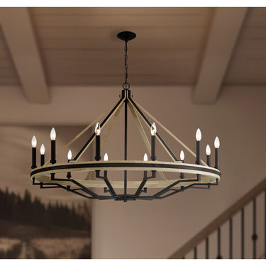 Minka Lavery Sonoma 47.75" 12 Light Chandelier - 2629-860 4