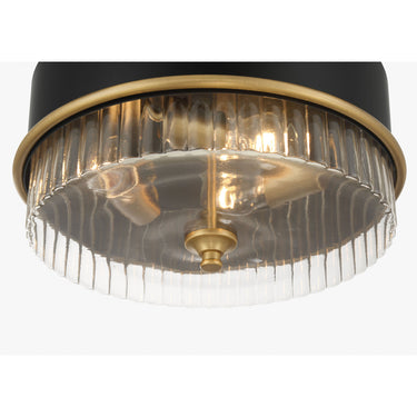 Minka Lavery Stamford 15" 3 Light Flush Mount - 1905-876 2
