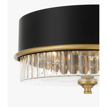 Minka Lavery Stamford 15" 3 Light Flush Mount - 1905-876 3