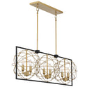Minka Lavery Titans Trace 6 Light Island Light - 3917-707A 1