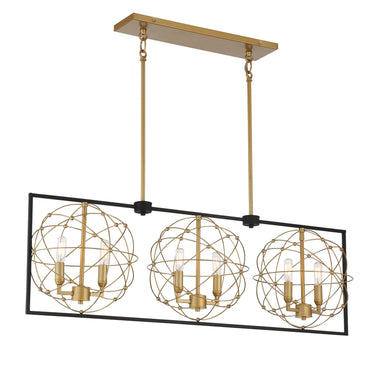 Minka Lavery Titans Trace 6 Light Island Light - 3917-707A 2