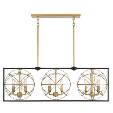 Minka Lavery Titans Trace 6 Light Island Light - 3917-707A 