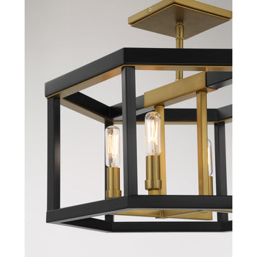 Minka Lavery Union Estates 4 Lights Semi Flush - 2114-726 1