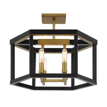 Minka Lavery Union Estates 4 Lights Semi Flush - 2114-726 3