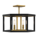 Minka Lavery Union Estates 4 Lights Semi Flush - 2114-726 