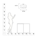 Minka Lavery Vailen 20" 7 Light Semi Flush - 1417-897 5