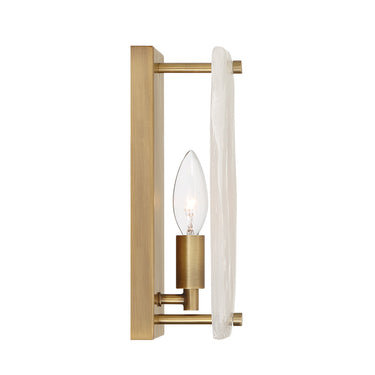 Minka Lavery Veil 10" High 1 Light Wall Sconce - 3631-732 3