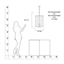 Minka Lavery Veil 16" 6 Light Pendant - 3637-732 8