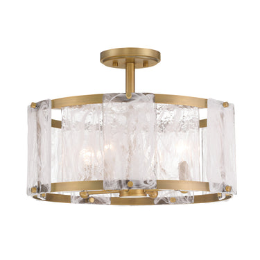 Minka Lavery Veil 18" 4 Light Semi Flush - 3635-732 1