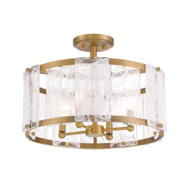 Minka Lavery Veil 18" 4 Light Semi Flush - 3635-732 2