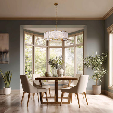 Minka Lavery Veil 28" 6 Light Pendant - 3636-732 5