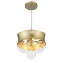 Minka Lavery Verdi Square 3 Light Pendant & Semi Flush - 5195-697 1