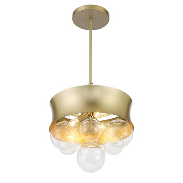 Minka Lavery Verdi Square 3 Light Pendant & Semi Flush - 5195-697 1