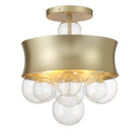 Minka Lavery Verdi Square 3 Light Pendant & Semi Flush - 5195-697 3