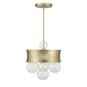 Minka Lavery Verdi Square 3 Light Pendant & Semi Flush - 5195-697 5