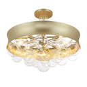 Minka Lavery Verdi Square 8 Light Pendant & Semi Flush - 5197-697 1