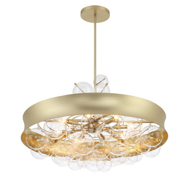Minka Lavery Verdi Square 8 Light Pendant & Semi Flush - 5198-697 1