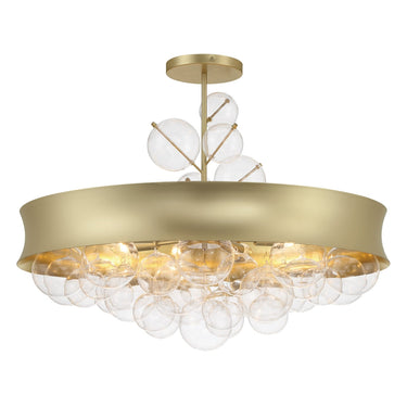 Minka Lavery Verdi Square 8 Light Pendant & Semi Flush - 5198-697 5