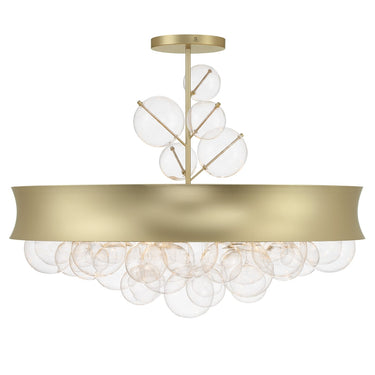 Minka Lavery Verdi Square 8 Light Pendant & Semi Flush - 5198-697 