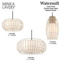 Minka Lavery Watermill 1 Light Pendant - 1104-66A 5