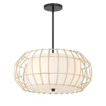 Minka Lavery Watermill 3 Light Pendant - 1105-66A 1