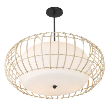 Minka Lavery Watermill 4 Light Pendant - 1106-66A 2