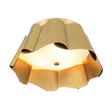 Minka Lavery Waveform 14" 3 Light Flush Mount - 3955-732 2