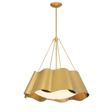 Minka Lavery Waveform 26" 4 Light Pendant - 3954-732 1