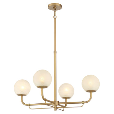 Minka Lavery Whitehall 30" 4 Light Chandelier - 3797 1