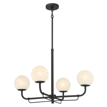 Minka Lavery Whitehall 30" 4 Light Chandelier - 3797 11