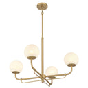 Minka Lavery Whitehall 30" 4 Light Chandelier - 3797 2