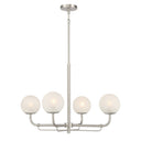 Minka Lavery Whitehall 30" 4 Light Chandelier - 3797 4