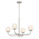 Minka Lavery Whitehall 30" 4 Light Chandelier - 3797 5