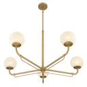 Minka Lavery Whitehall 38" 5 Light Chandelier - 3795 2
