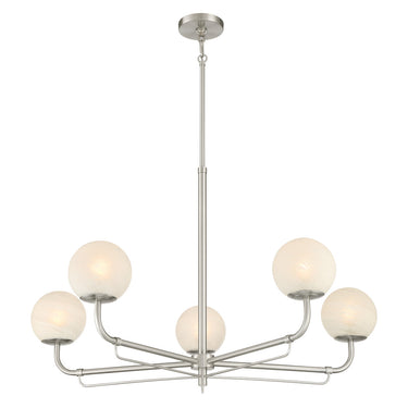 Minka Lavery Whitehall 38" 5 Light Chandelier - 3795 7
