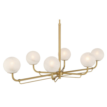 Minka Lavery Whitehall 46" 6 Light Island Pendant - 3796 1