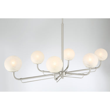 Minka Lavery Whitehall 46" 6 Light Island Pendant - 3796 9