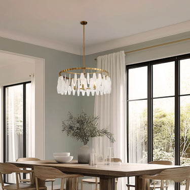 Minka Lavery Willow 35.25" 6 Light Pendant - 3626-732 5