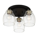Minka Lavery Winsley 3 Light Flush Mount Fixture In Metal - 2438 6