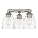 Minka Lavery Winsley 3 Light Flush Mount Fixture In Metal - 2438 