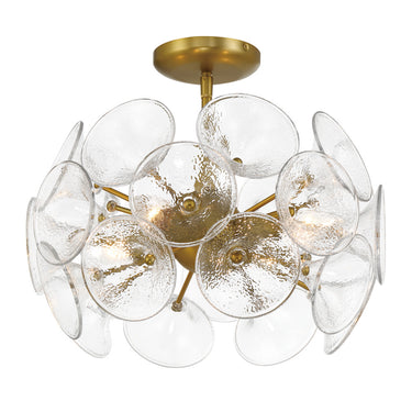 Minka Lavery Winter 4 Light Semi Flush Mount - 3654-695 2