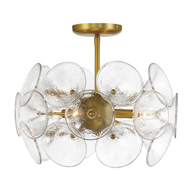 Minka Lavery Winter 4 Light Semi Flush Mount - 3654-695