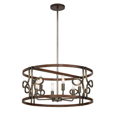 Minka Lavery Yorkville 6 Light Pendant - 2696-115 1