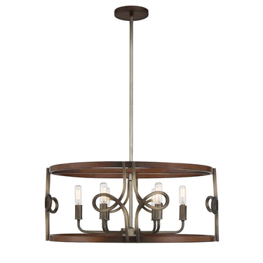 Minka Lavery Yorkville 6 Light Pendant - 2696-115 