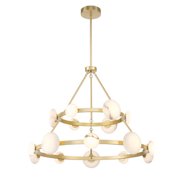 Minka Lavery Zill 16 LED Light 2 Tier Chandelier - 3599-864-L 2