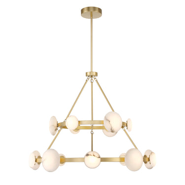 Minka Lavery Zill 16 LED Light 2 Tier Chandelier - 3599-864-L