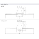 Modern Fan ALT-FM-42-NL Altus Flush 42" Fan 10