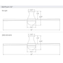 Modern Fan BAL-FM-52-NL Ball Flush 52" Fan 12