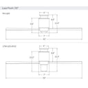 Modern Fan LAP-FM-50-NL Lapa Flush 50" Fan 20